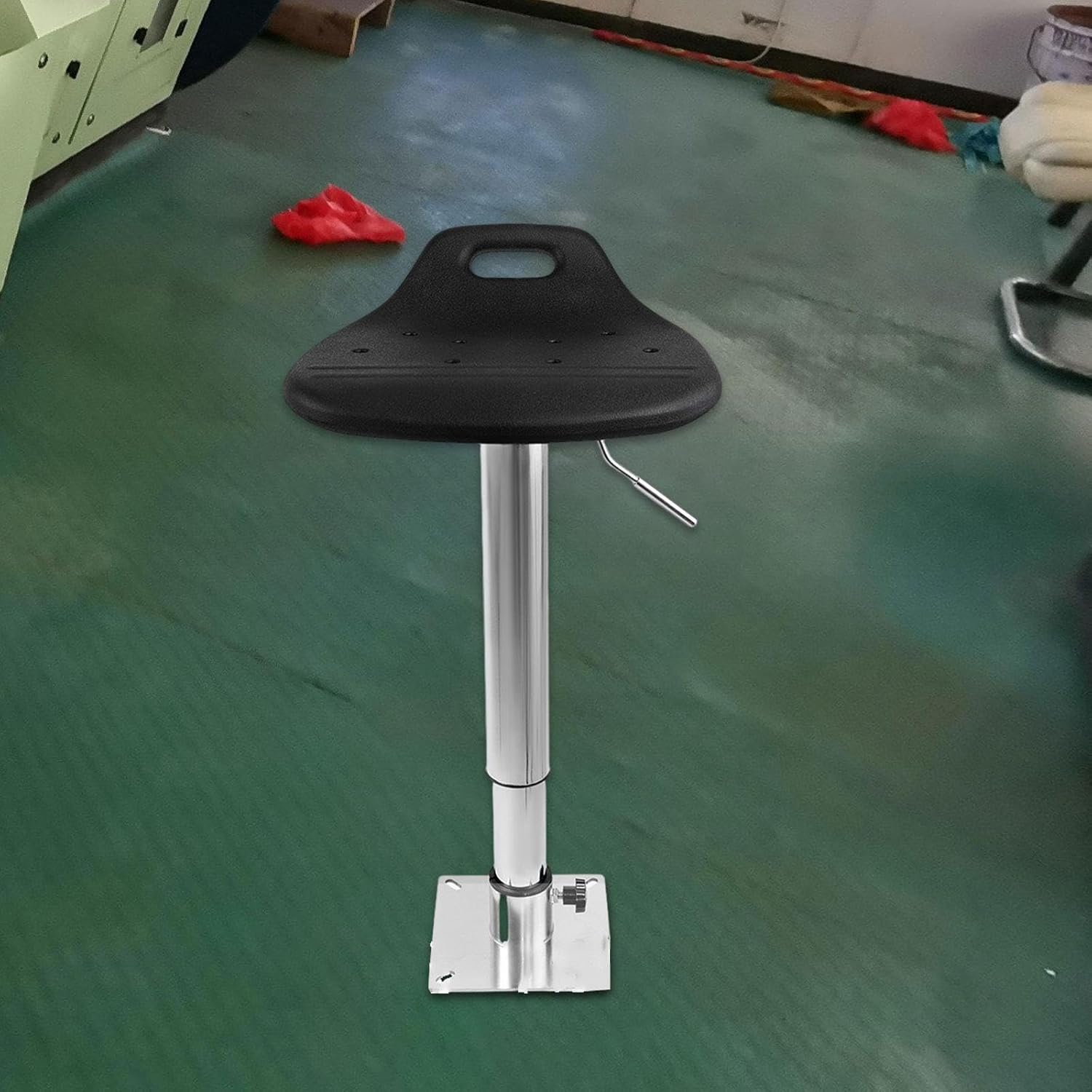 Lifting Seat Pedestal Boat Seat Mount Base, Boat Accessories, 360 Degree Rotation, with Seat