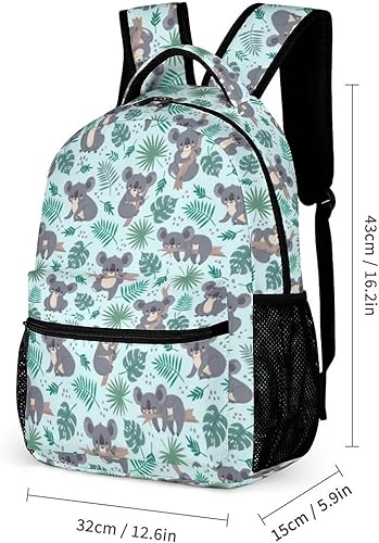 Miniatura 2 de Mochila Koala para niños, niñas, niños, escuela, 16 pulgadas, mochila de koala para la escuela, Koala Backpack3 Set, Mochilas Daypack