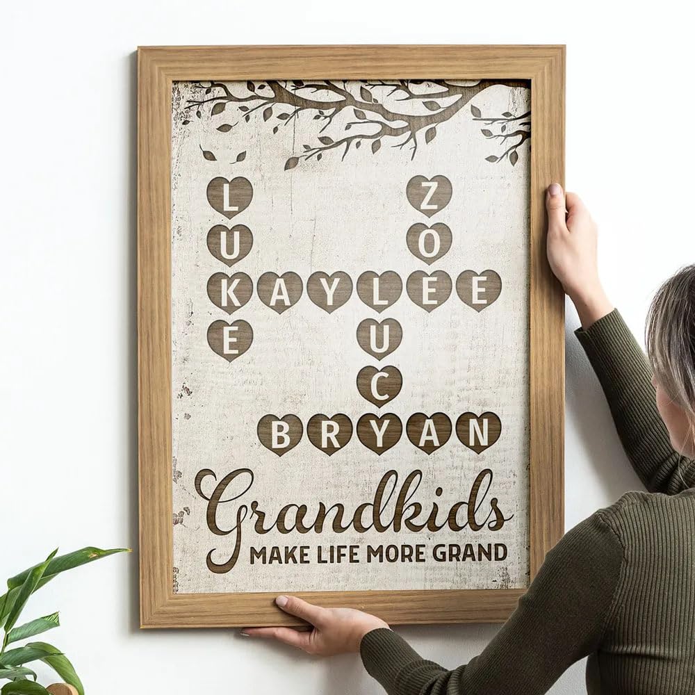 Amazon.com: Grandkids Make Life More Grand Personalized