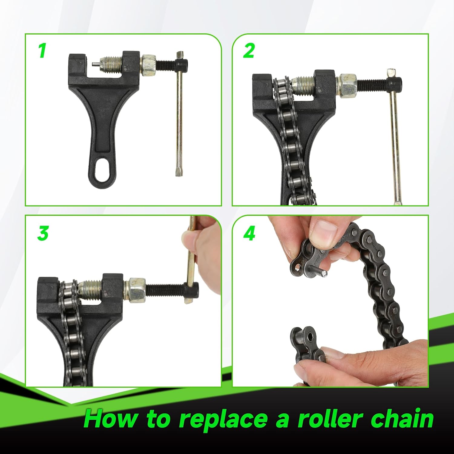 428 Drive Chain 102 Links with 17T Front Engine Sprocket Compatible with 110cc 125cc 50cc 90cc CRF50 XR50 YZ80 TTR Tao tao Coolster Pit Dirt Bike Vitacci Kazuma ATV Quad 4 Wheeler Go Kart Parts