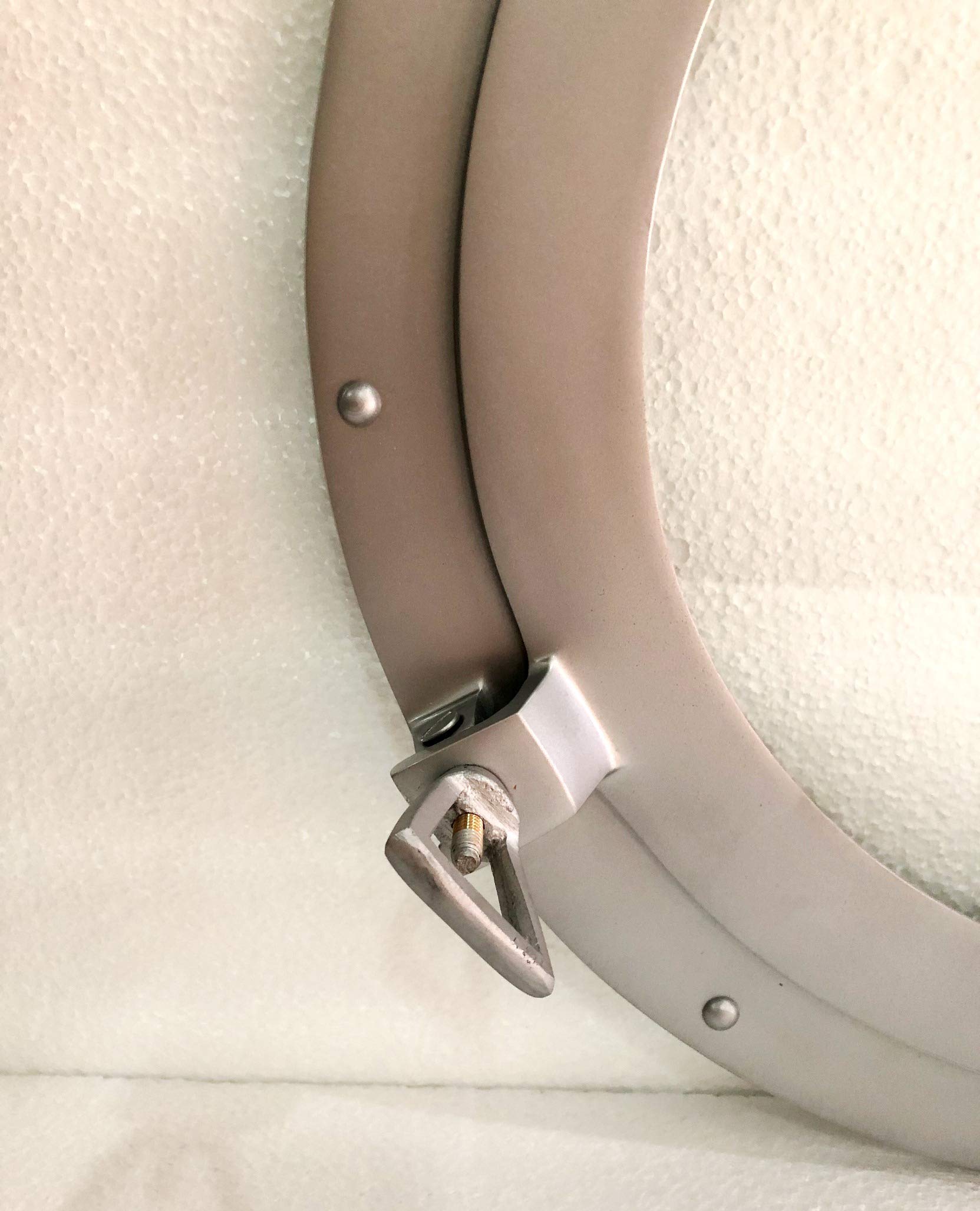 30,5 cm argento antico canale barca oblò finestra nave rotonda vetro decorazione parete oblò