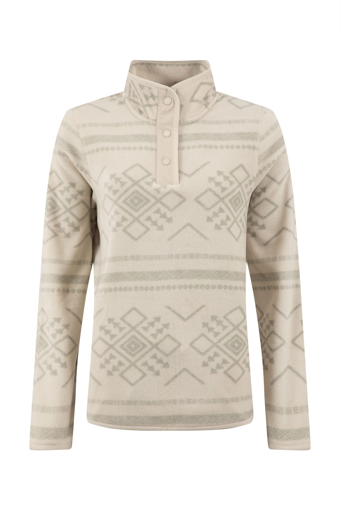 Weird Fish Women's Fleece Jumper - Cream - Size 14