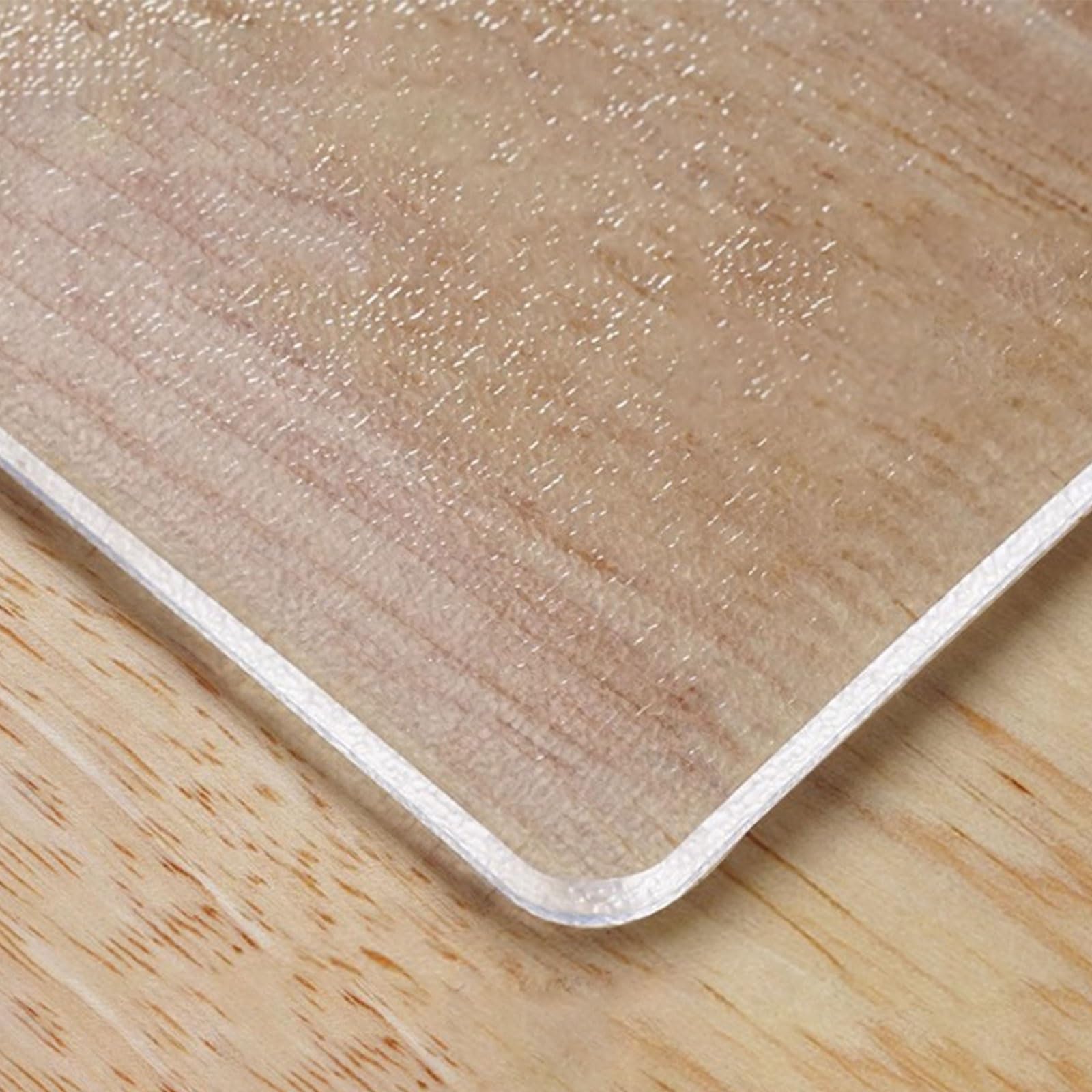 MRVAKDYDI Clear Table Protector, Frosted PVC Table Protector Film, Transparent Waterproof Heat Resistant, Multiple Sizes(Thickness 1mm,40x160cm)