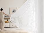 Rideaux en dentelle blanche pour salon 84inch Panneau de fenêtre en dentelle de rose botanique vintage avec bord évasé décoratif pour la chambre 54" W 2pcs Poche de la tige 7ft Longueur du plancher