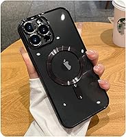 Vista 1 de Misscase Compatible with iPhone 13 Pro Case MagSafe with Camera Lens Protector,Full Protection Clear Magnetic Case Compatible with MagSafe