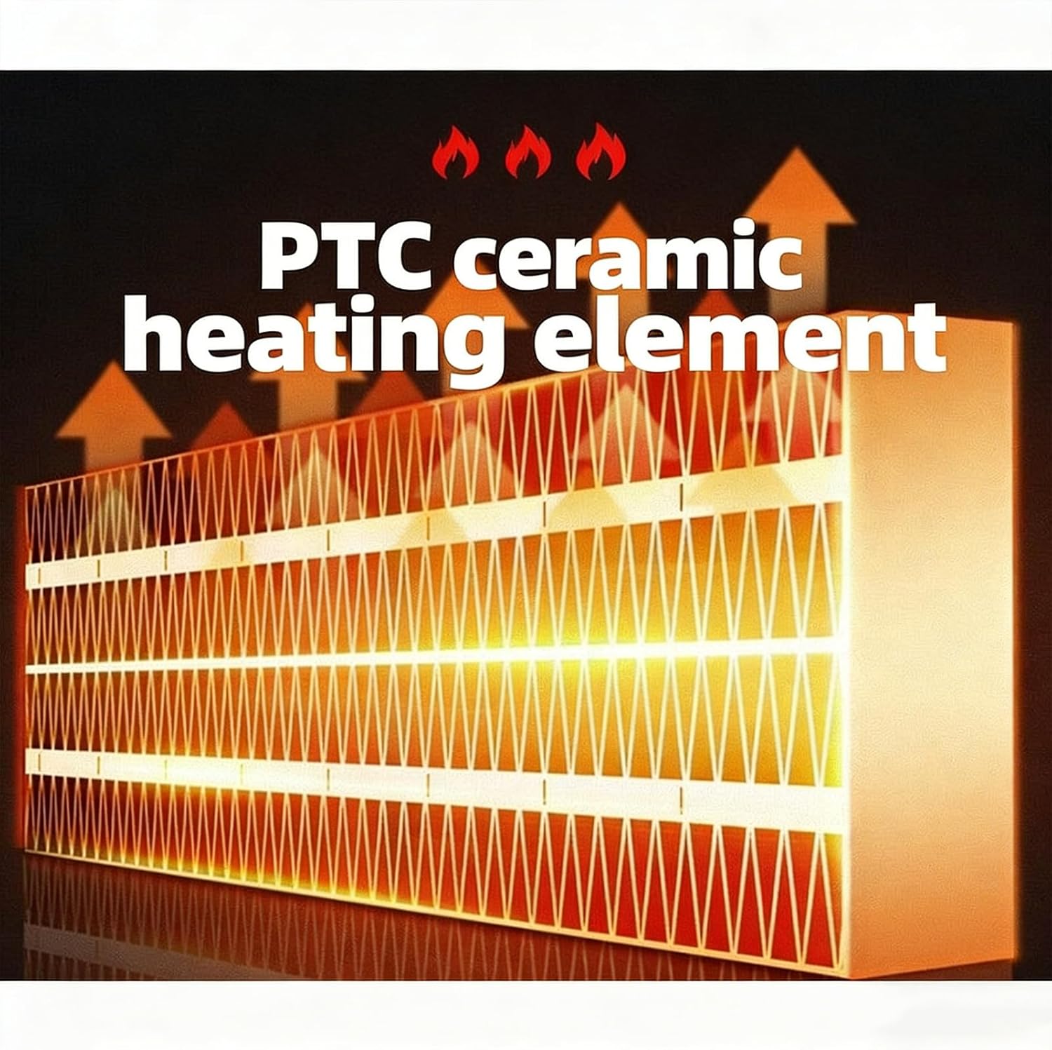 2000W Outdoor Heaters for Patio, Overheat Protection & 3S Fast Heating, Electric Heater for Greenhouse, Patio, Garage, Flower Room, Silver