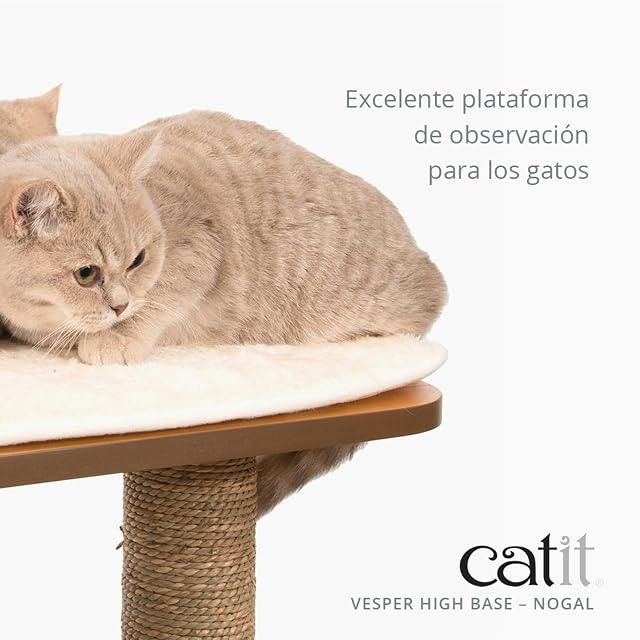 Foto 3 de 7 de Vesper Cat Tree, High Base, Black, 52046