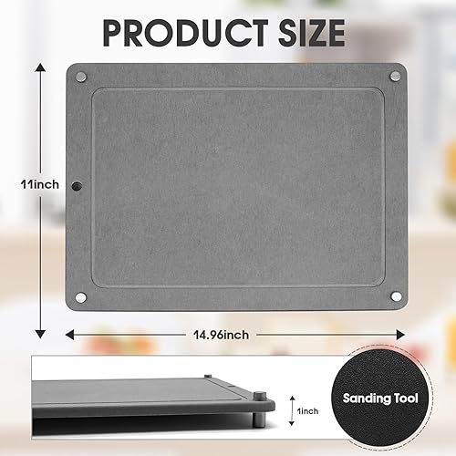 Miniatura 2 de Tapetes de secado rápido de piedra para encimera de cocina, tierra de diatomeas que absorben el agua, tapetes de secado de platos para botellas y