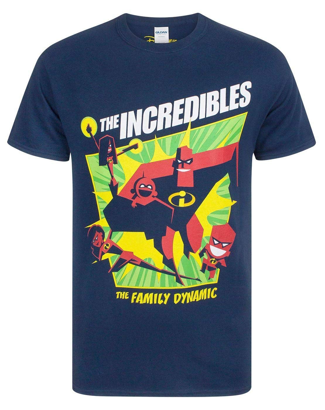 Disney Men's The Incredibles 2 T-Shirt - Blue - Size Medium
