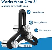 Vista 3 de Kujunpao Herramienta de cuadratura universal de anillo de pistón para orificios de 2-5 pulgadas de espacio final