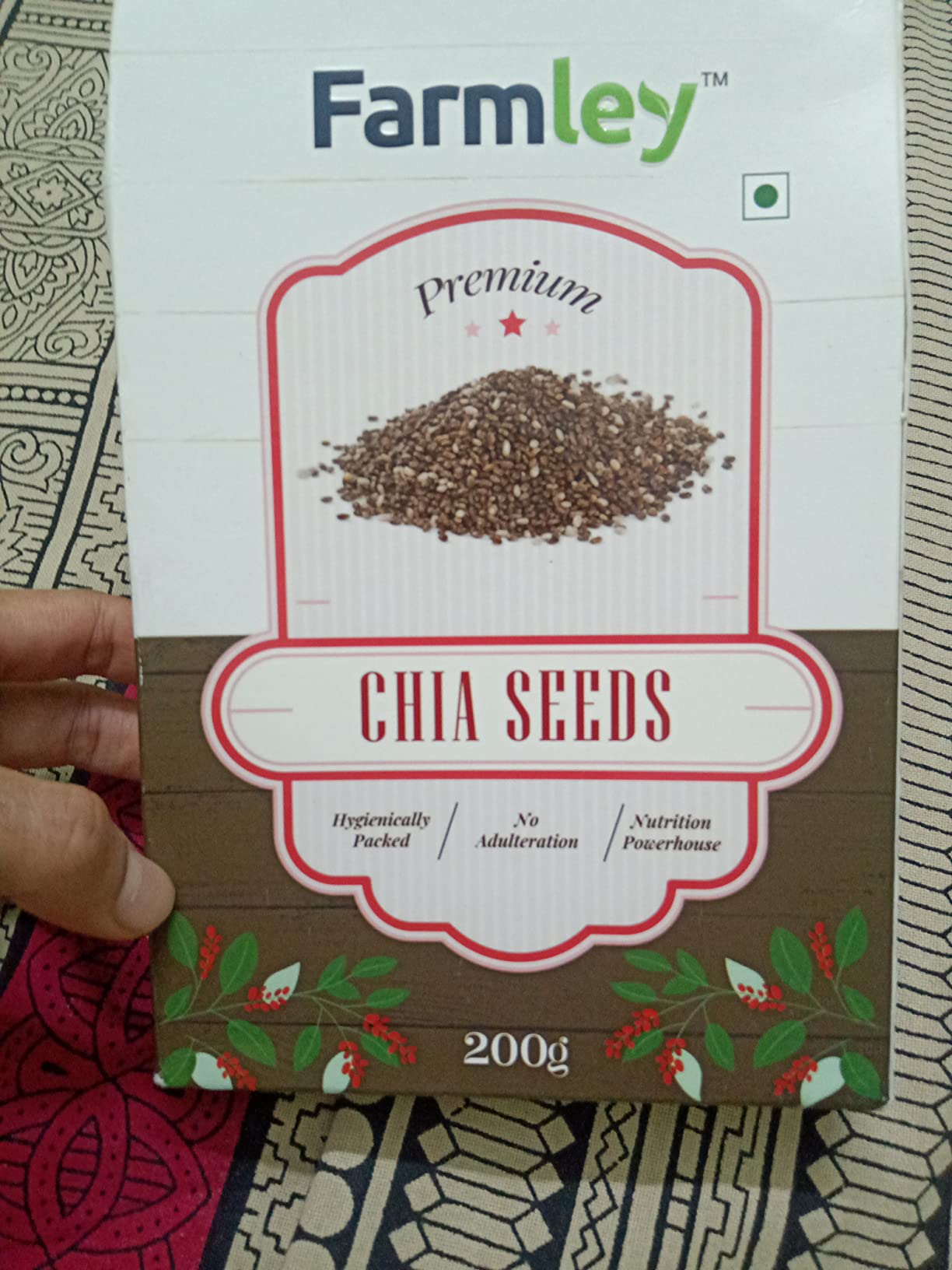 Farmley Chia Seeds I 200g I Chia seeds for weight loss I Omega-3 Seeds ...