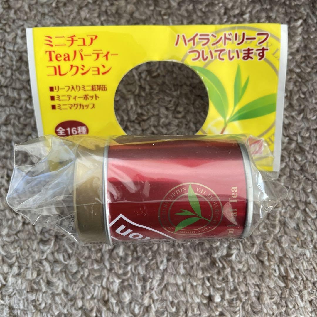 【希少】リプトン　ミニ紅茶缶　昭和レトロ 希少】リプトン ミニ紅茶缶 昭和レトロ