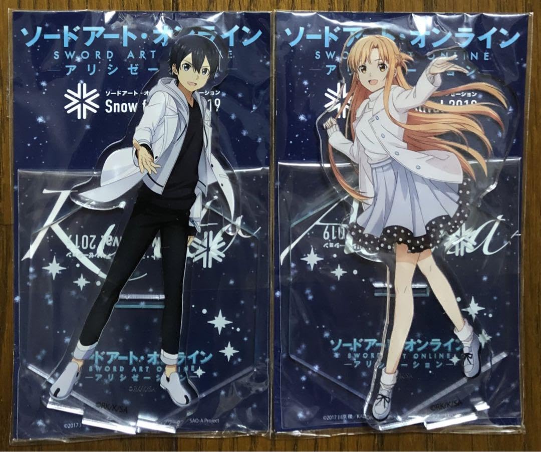 ソードアート・オンライン 富士急ハイランド アクリルスタンド アスナ キリト他 Amazon.co.jp: ソードアートオンライン アクリルスタンド アスナ