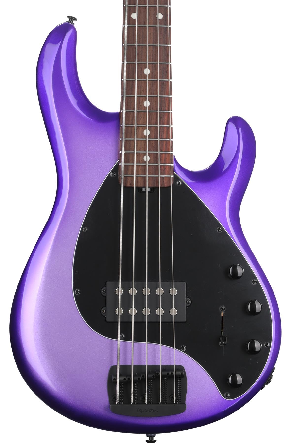 Ernie Ball Music Man StingRay Special 5 H Bass Guitar - Grape Crush with Ebony Fingerboard