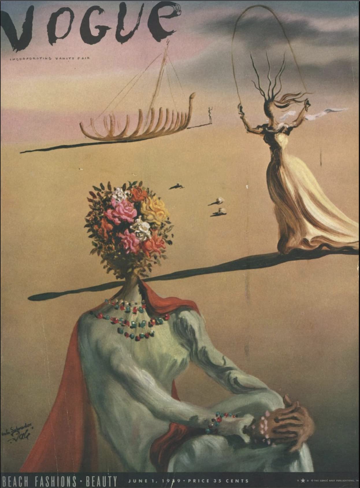 RPW Roystone Print Works Vintage Magazine Art Cover June 1939 Fashion Beauty Magazine Cover Wall Art Poster Art Decor Advertisement A5, A4, A3 (A3)