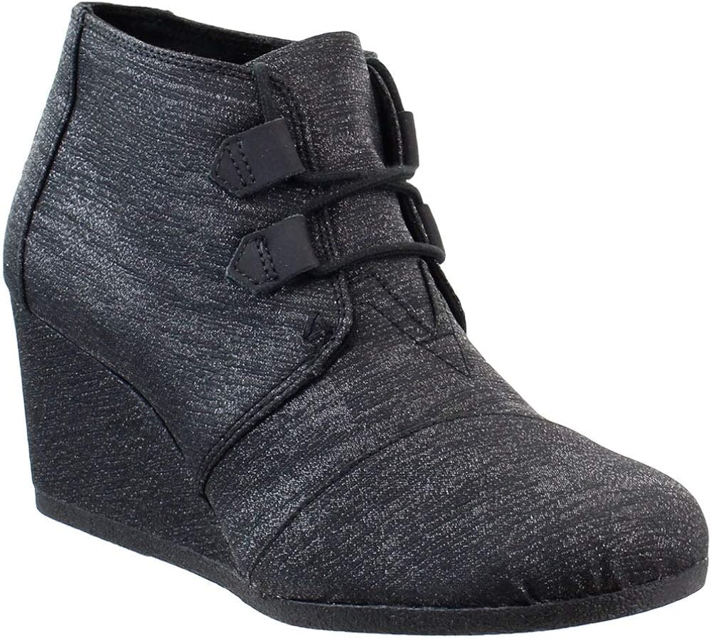 casual wedge booties