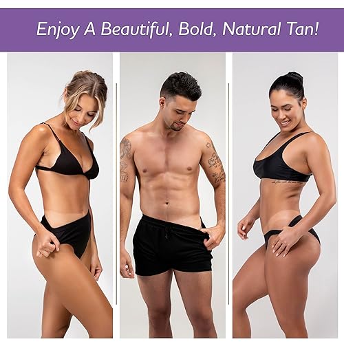 Miniatura 4 de Norvell Loción hidratante veneciana Sunless CC bronceadora de color con bronceadores instantáneos de tono violeta y marrón, 8.5 onzas líquidas