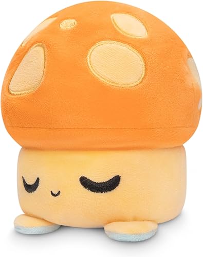 Miniatura 3 de TeeTurtle  El peluche reversible original de hongos  Happy+ Dead Rainbow + Black & Gray  Muestra tu estado de ánimo sin decir una palabra