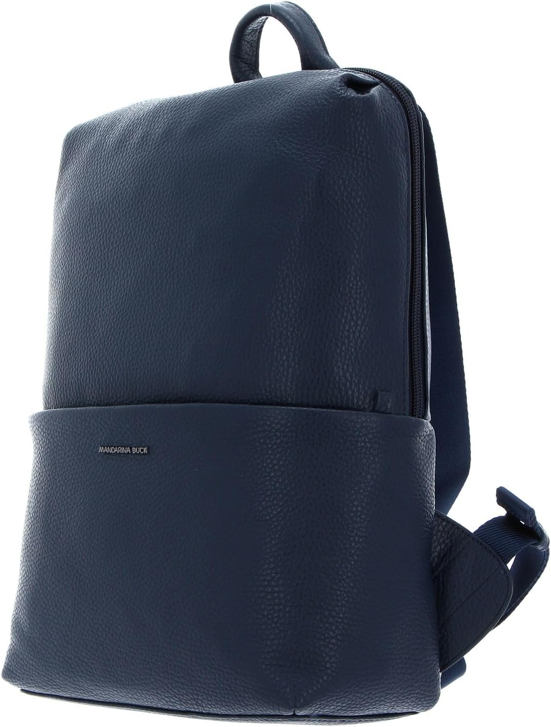 Mandarina Duck Mellow Leather P10fzt38, Women's Backpack, 35x26x12 (L x H x W), Dress Blue, 35x26x12 (L x H x W)