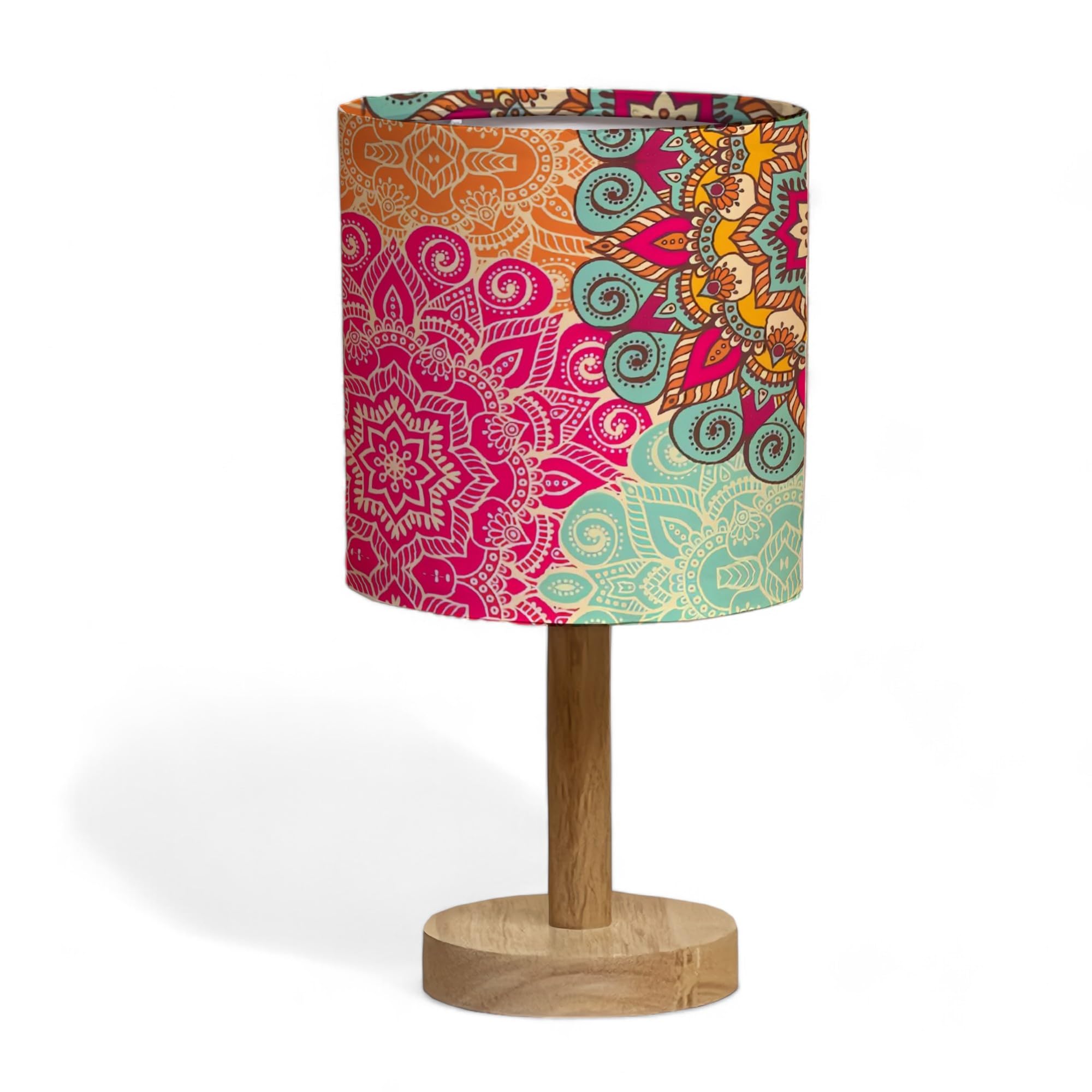 Bellaluma LAMPARITAS Mesita Noche Lampara Mesita Noche Lampara Mesa Candeeiro Mesa de Cabeceira Lamparas de Mesita de Noche Lampara Dormitorio Lampara Sobremesa Lampara (Dragon Dream, 1 unidad)