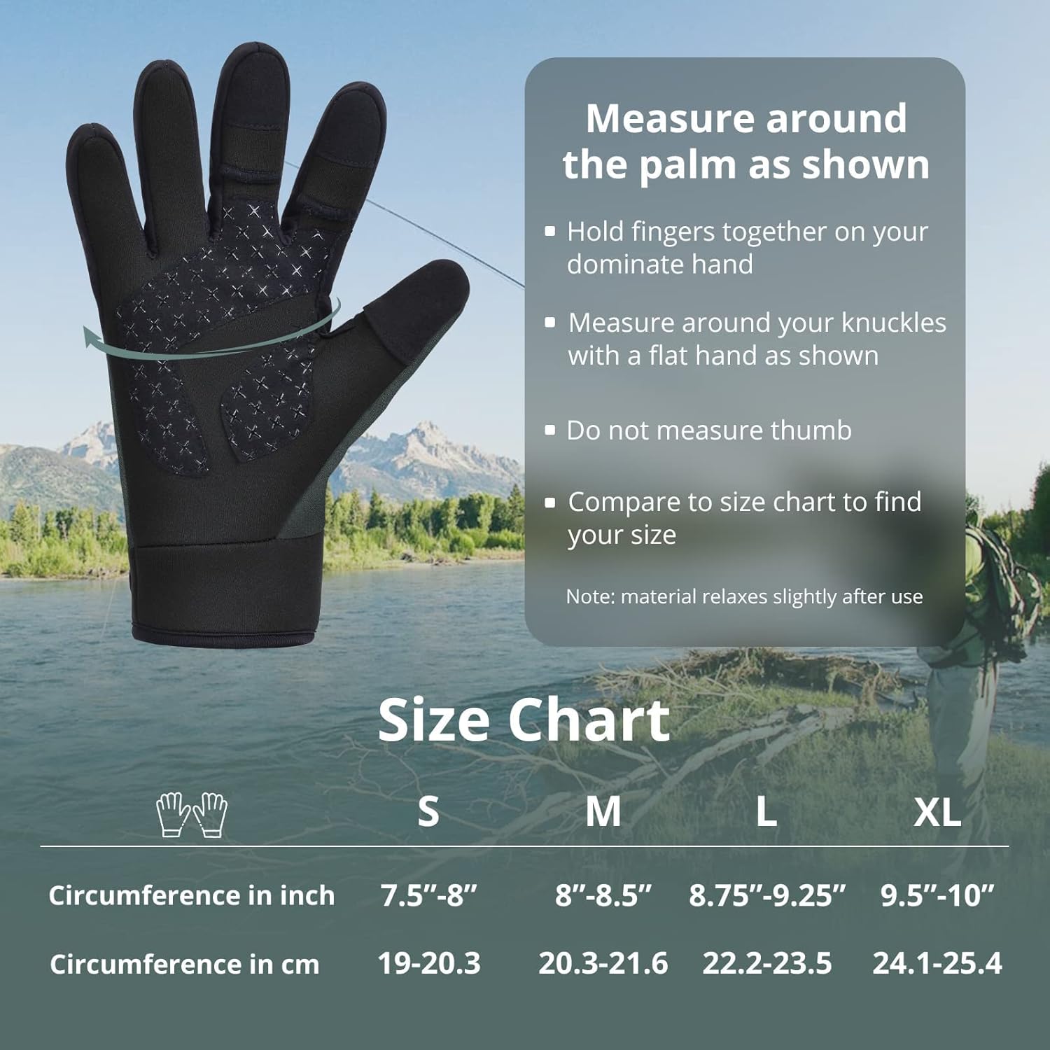 Extremus Hunting Gloves - Touchscreen Water Resistant Winter Gloves for Men & Women - Ideal as Hunting, or Ice Fishing Gloves : Sports & Outdoors