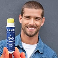 Vista 5 de Bálsamo labial sin fragancia de 50 tubos, colección de bálsamo labial sin perfume, vegano, sin cera de abejas, sin aceite de coco, con aceite