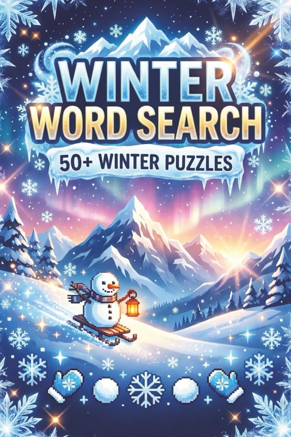 Winter Word Search Puzzle Book: Snowy Words, Frosty Fun, and Puzzles for All Ages