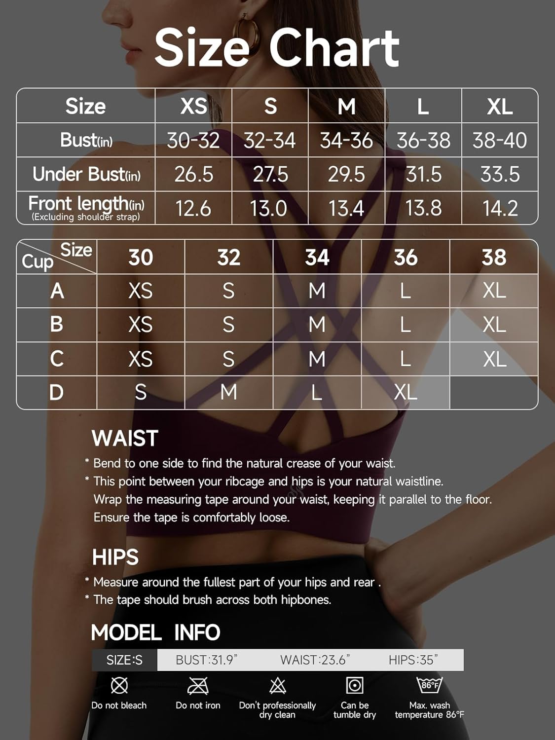 Criss-cross Back Sports Bras for Women,High Support Padded Cropped Tank Tops,Scoop Neck for Pilates,Running