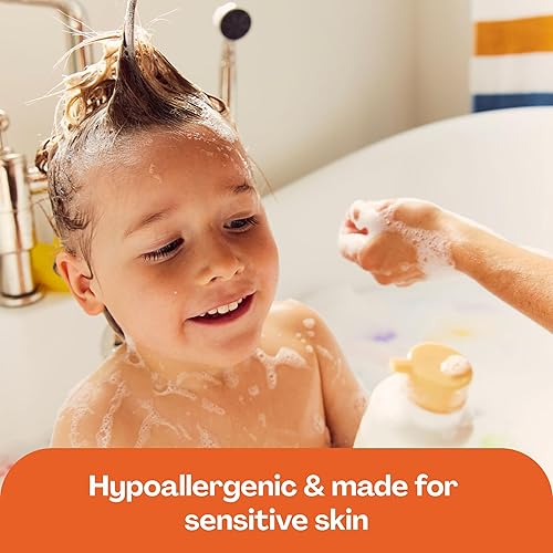 Miniatura 5 de Hello Bello Champú ultra hidratante para bebés y gel de baño, aroma a flor de madreselva, sin desgarros y seguro para pieles sensibles, probado por