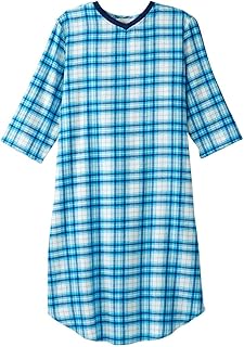 Flannel Nightgowns For Elderly Picks collage image 2
