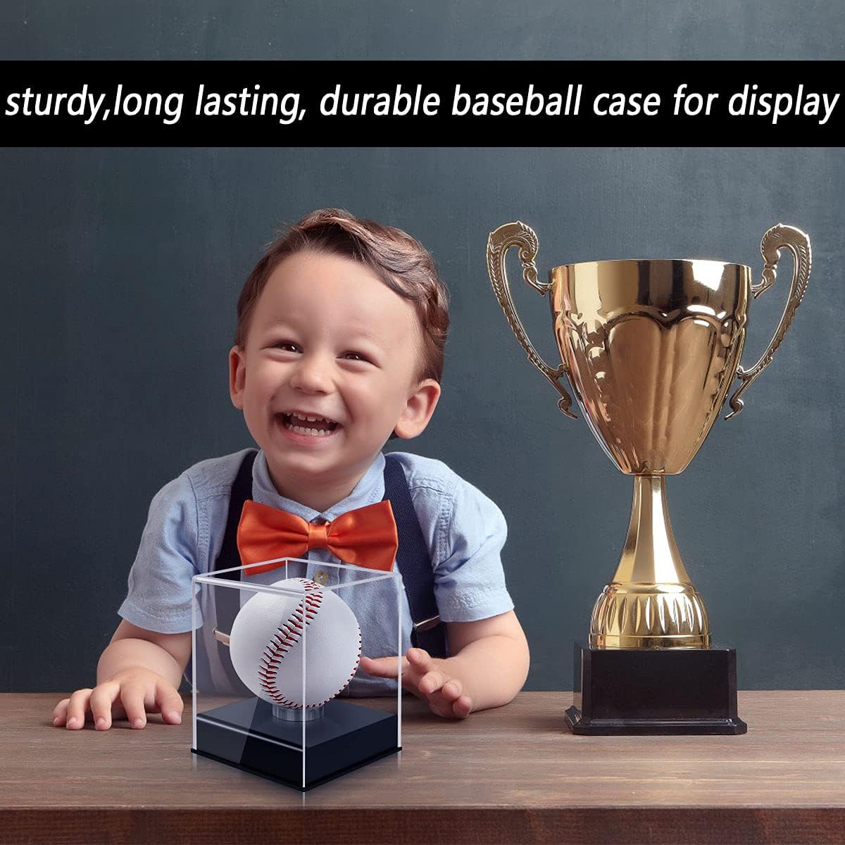 KKU Baseball Display Case, Baseball Holder for Ball Display Cube Box, UV Protected Acrylic Baseball Storage Official Size Box, Memorabilia Display Case for Baseball (1Pack) : Sports & Outdoors