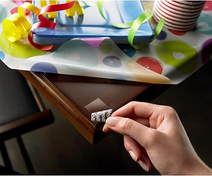 Scotch Restickable Mounting Dots, Clear Circles, Pack of 18
