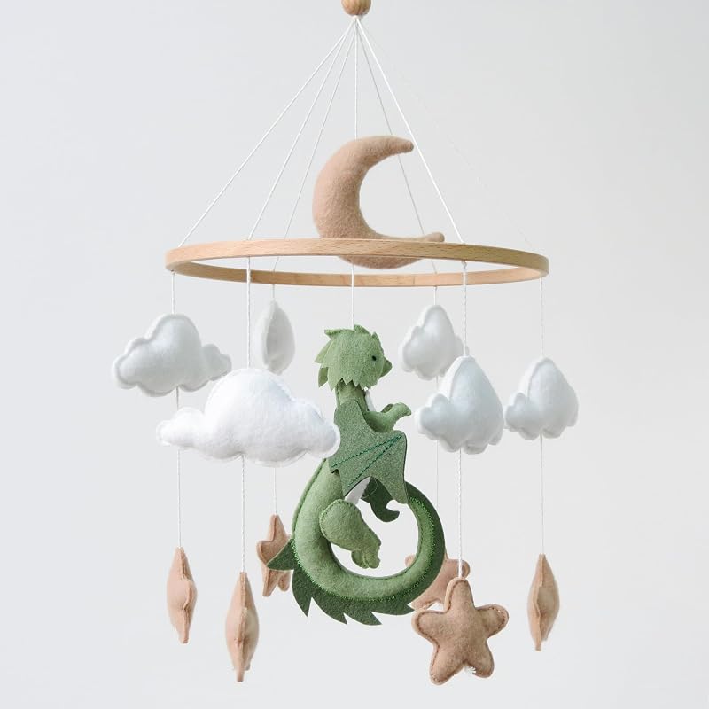 celular Dragon para Cuna, celular Dragon Cuna para Niños, celular Cloud para Cuna, celular Neutral para Bebé para Cuna celular Cloud Nursery