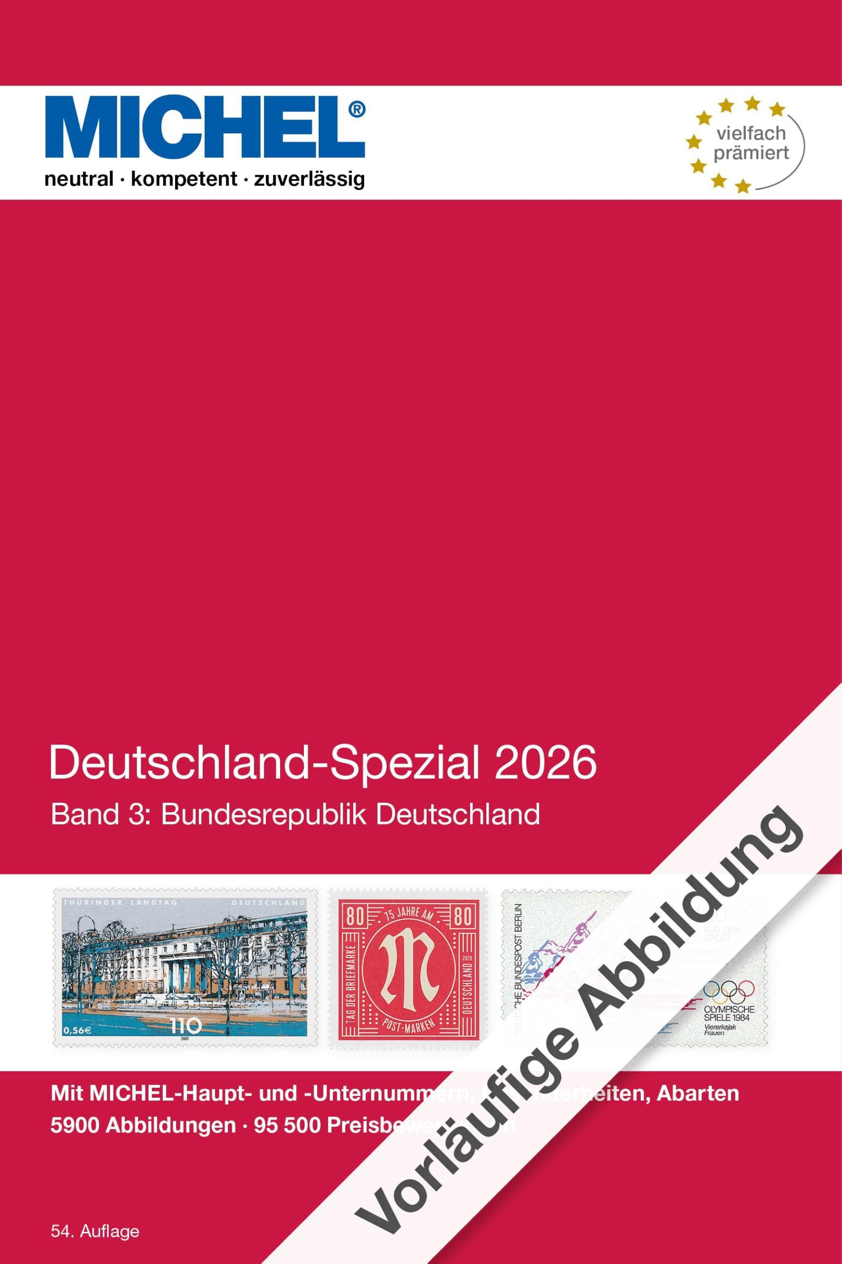 DeutschlandSpezial 2026  Band 3 by Michel-Redaktion HARDBACK 9783954025435