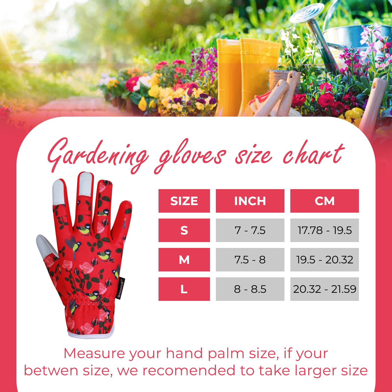 Guanti Da Giardinaggio In Pelle Anti-Spine - Uomo E Donna Con Polsino Elastico - Foto 5