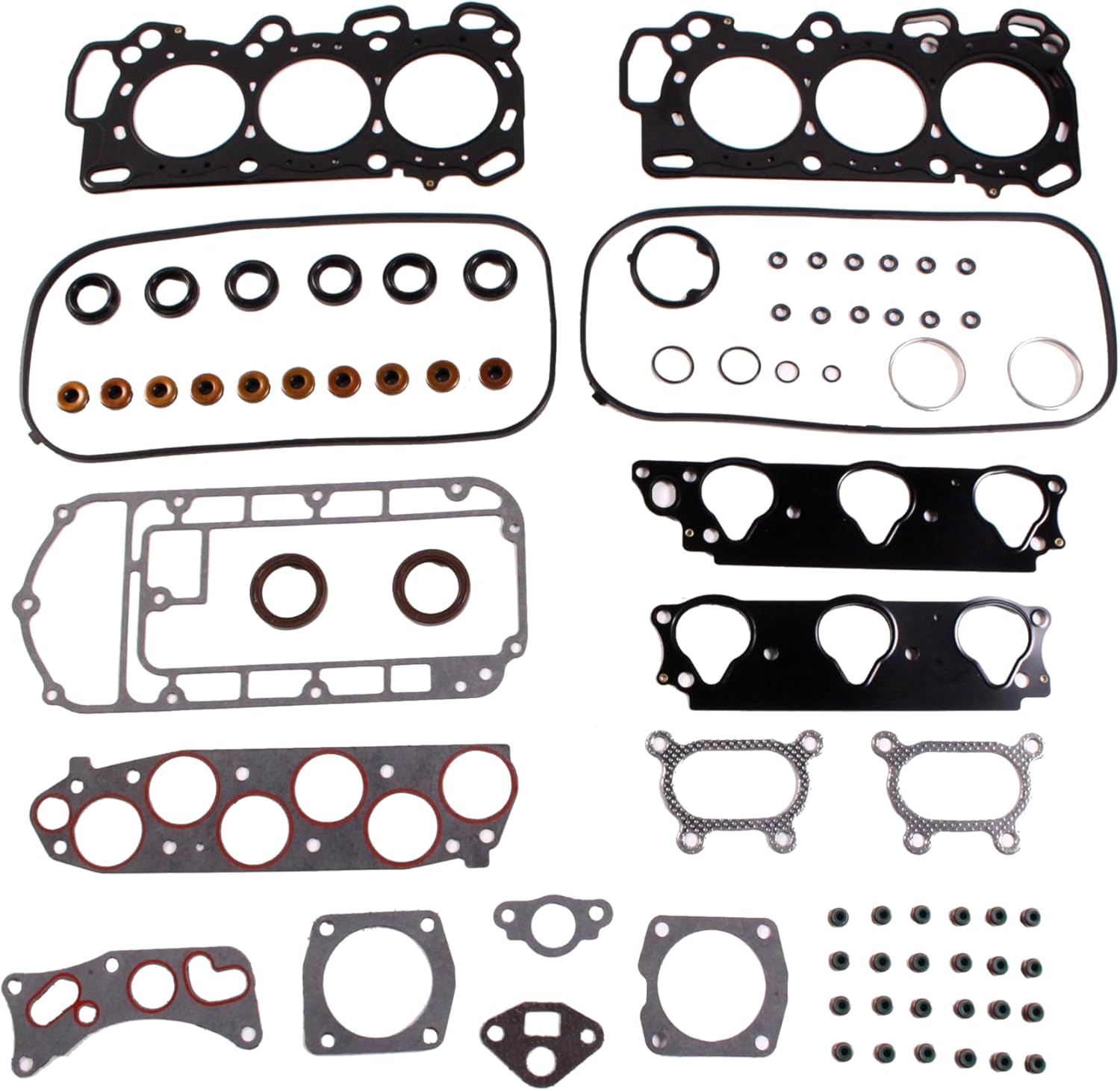 AUCERAMIC HS26334PT Cylinder Head Gasket Set Fit for 2003 2004 2005 2006 2007 Honda Accord 3.0L V6 SOHC J35A4 J34A5
