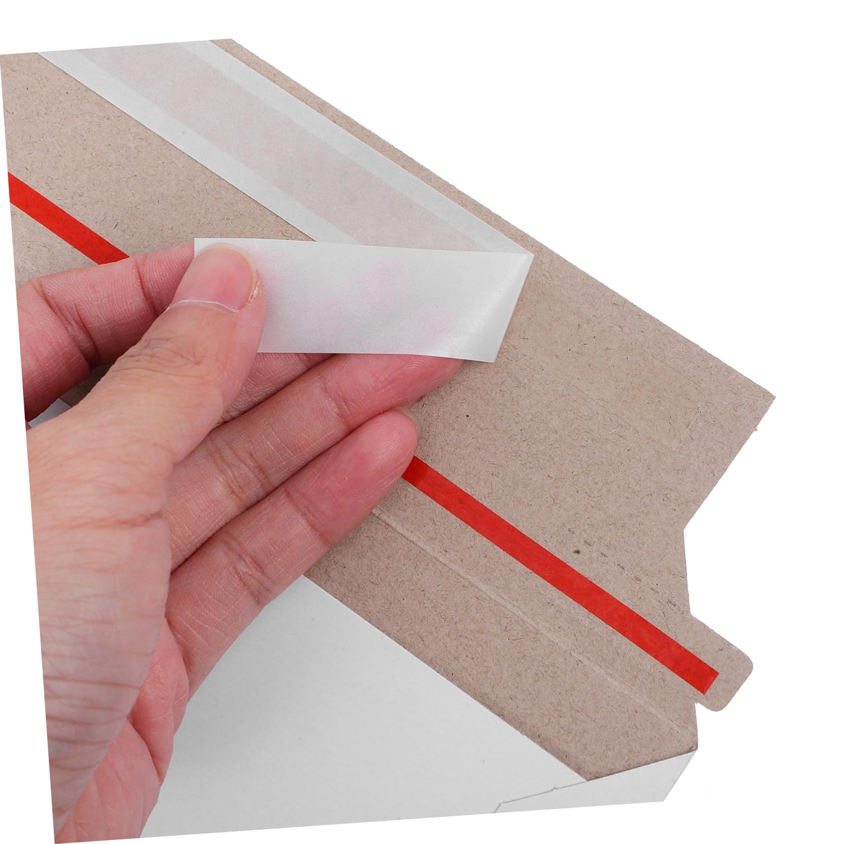 OSALADI 20pezzi Buste Per Spedizioni Postali Autosigillanti in Cartone Bianco Impermeabili e Resistenti Per Documenti Fotografici Certificati e Piccoli Oggetti