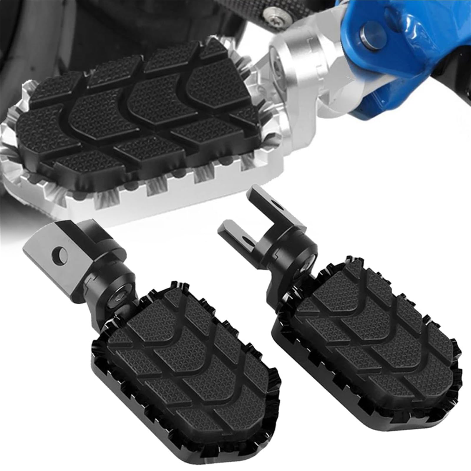 Repose-Pieds Moto pour R1200 et R1100GS en Aluminium Réglable