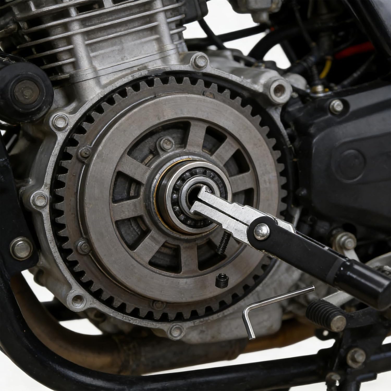 Metal Construction Puller Tool Anti Slip Ergonomic Bearing Pullers Wear Single/Double Head Slide Hammer Puller Motorcycle Bearing Abstractor