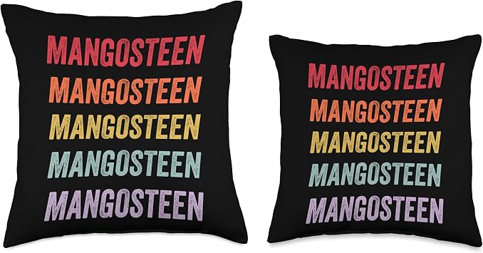 Mangosteen Throw Pillow