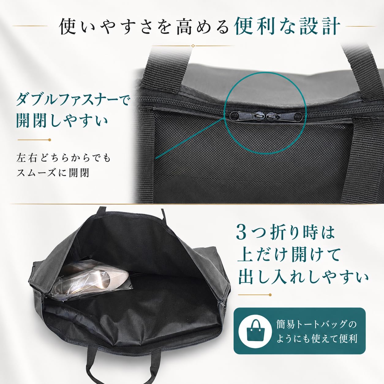 Amazon.co.jp: [Angel's Closet] ガーメントバッグ スーツカバー 三
