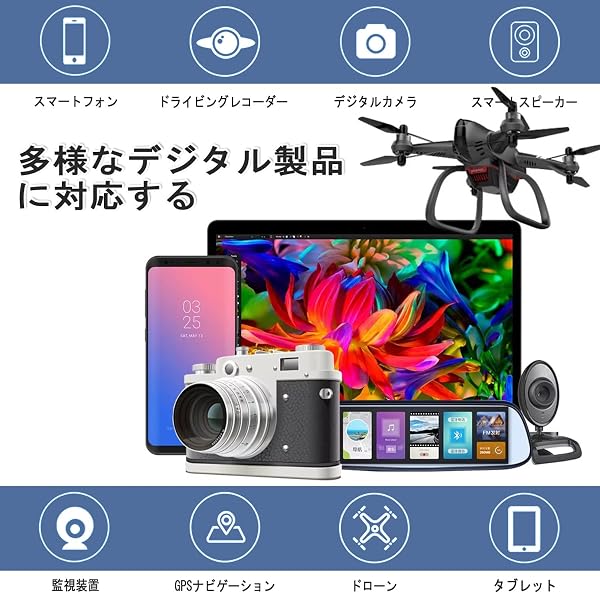 1T 大容量 マイクロカード カメラまいくろカード 防水 耐低温 耐高温 UHS-I 読み取り速度100 MB/s メモリカード TFカード-FG1TB - 4
