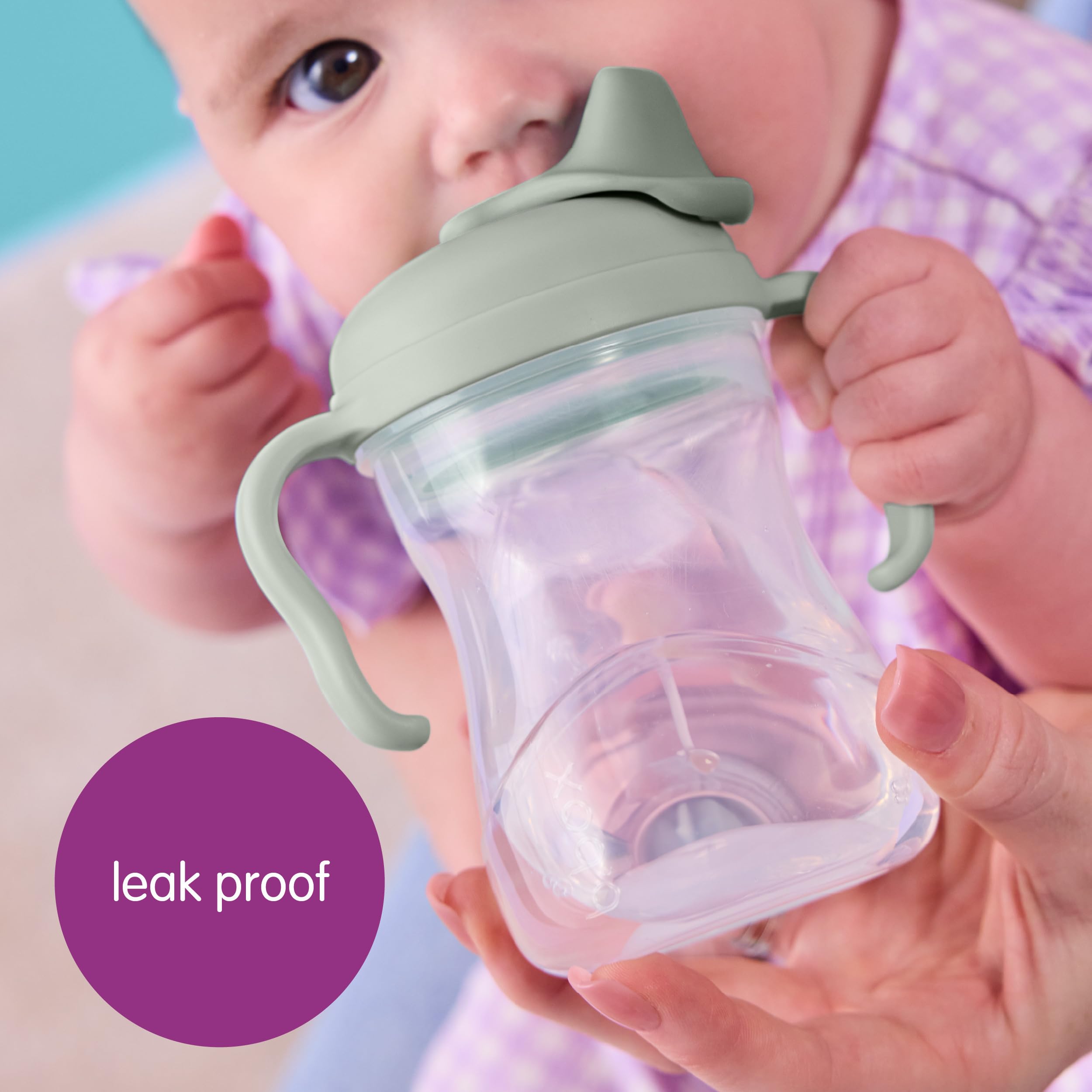 b.box Toddler 3 in 1 Value Set I One Cup, Three Lids to Support Babies and Toddlers Hydration Journey. BPA Free, Dishwasher Safe - Image 2