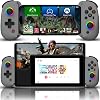 Joso Phone Controller for iPhone/iPad/Android/Tablet, D8 Controller for Switch/PS/PC with Hall Effects Joysticks Play COD, Genshin Impact, Android Handles, Cloud Gaming/Remote Play, Emulators Grey