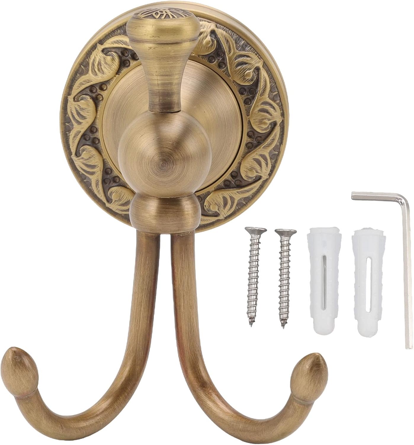 Amazon.com: Tissting Antique Robe Hook, Wall Mounted Decorative Towel ...