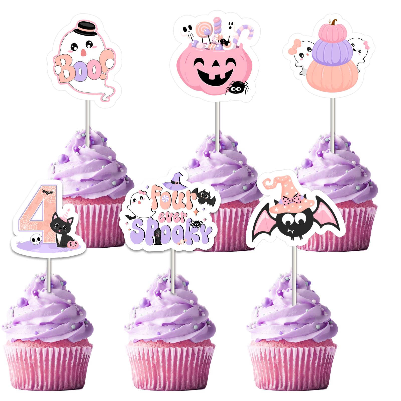 TOYMIS Lot de 6 décorations d'Halloween pour cour - Pierre tombale d'Halloween - 40 x 22,1 cm