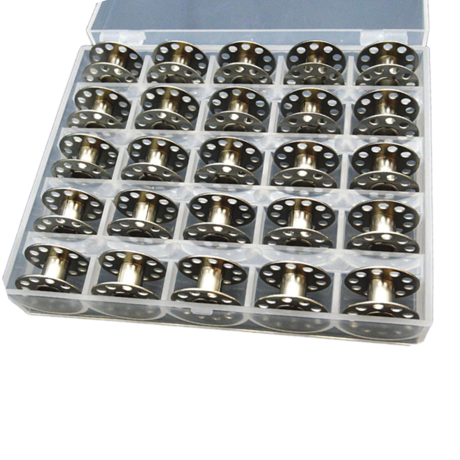 XAGMODSHN Alloy Round Bobbin for Sewing Machines Universals Compatibility Sturdy Construction Alloy Round Bobbin