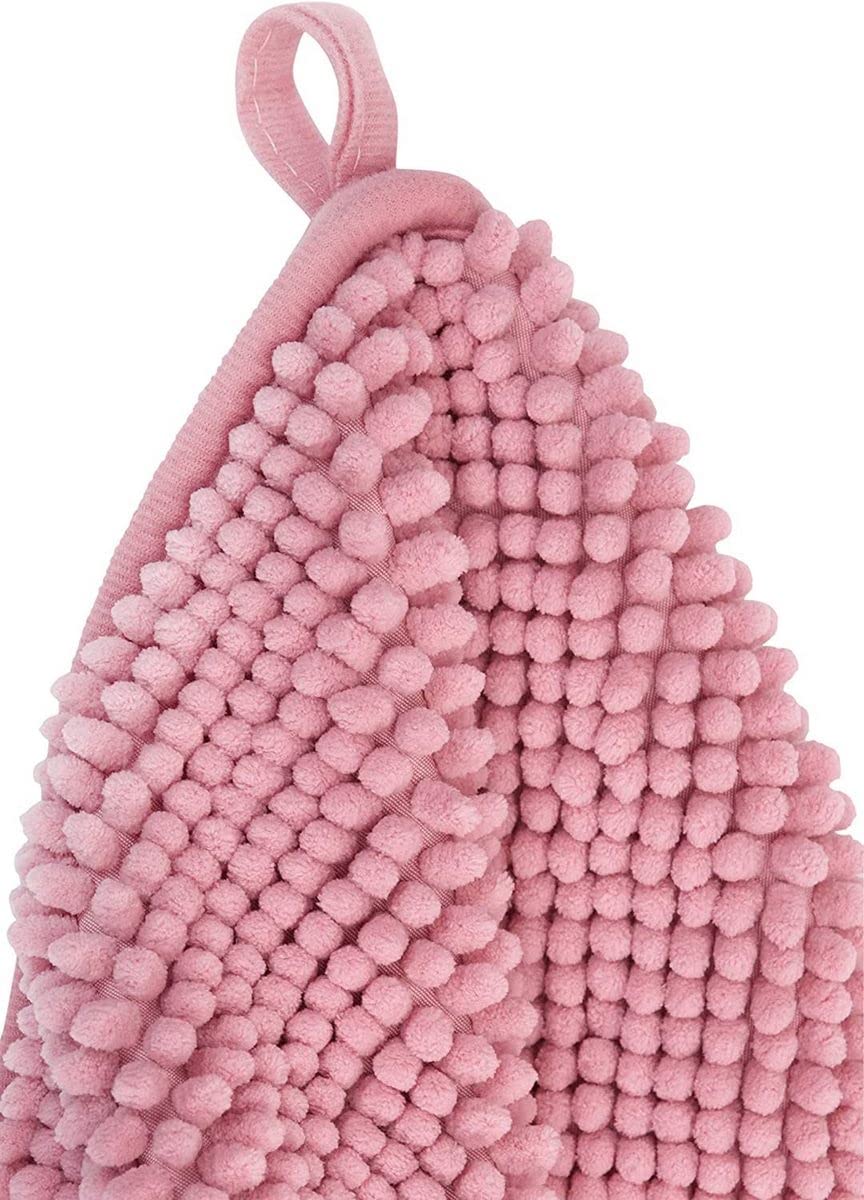 Tappeto Da Bagno In Ciniglia 70x140 Cm - Morbido, Assorbente E Antiscivolo (Rosso) - Foto 3