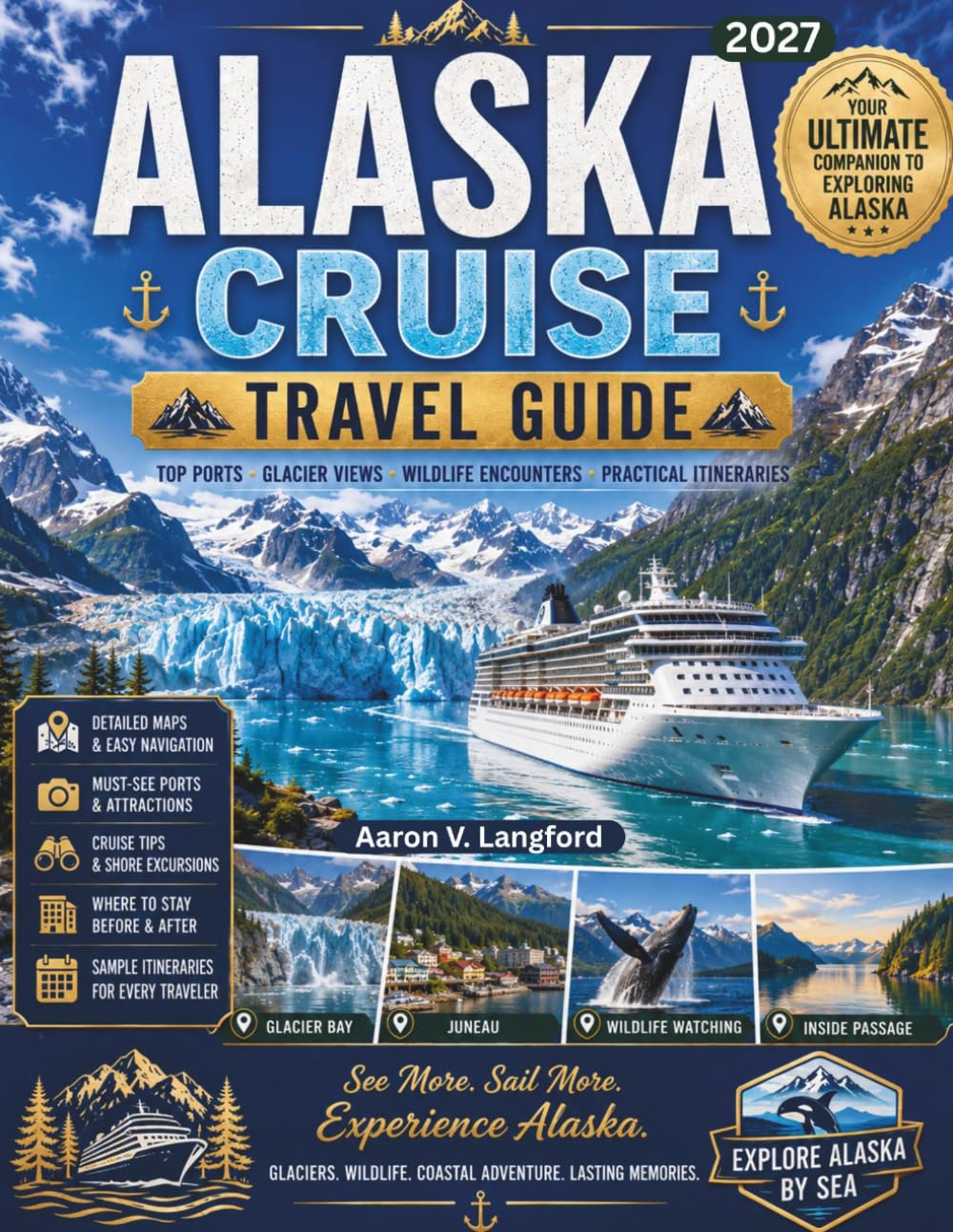 ALASKA CRUISE TRAVEL GUIDE: Plan the Perfect Alaska Cruise with Expert Port Guides, Glacier Tours, Wildlife & Budget Tips