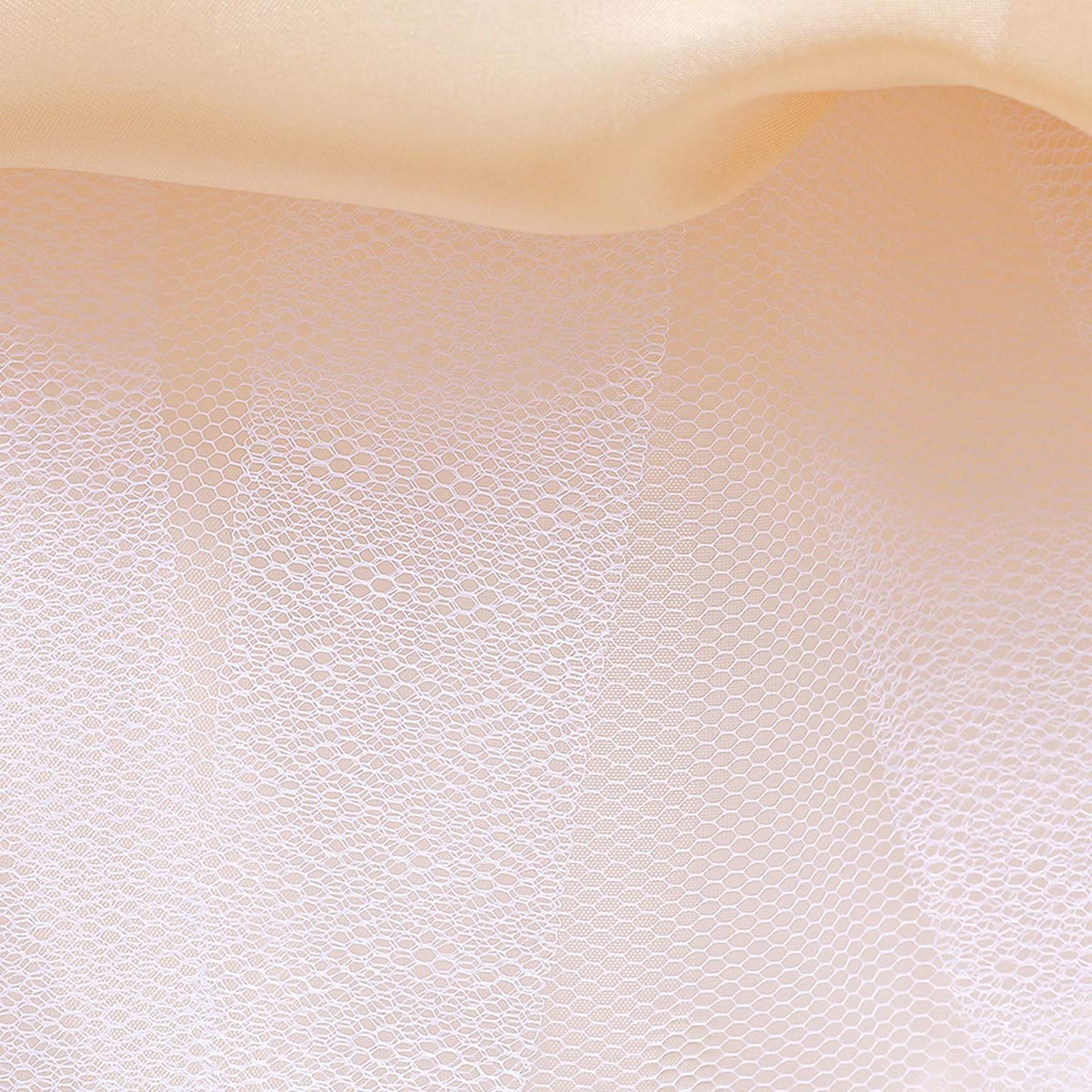 FMYFWY Abito lungo da bambina, in tulle e pizzo, a maniche lunghe, per matrimonio, compleanno, concorso, comunione, ballo di fine anno, lungo, maxi abito da ballo, Champagne, 9-10 Anni